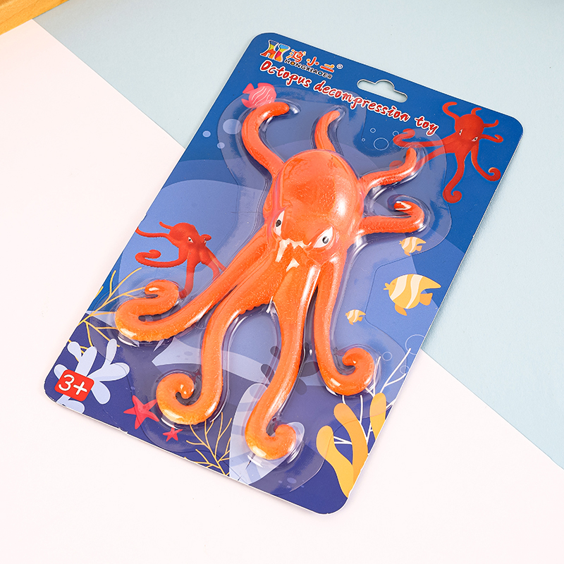 Octopus Sucking Card Stress Relief Toy